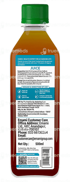 Zandu Detox Juice 500 ML