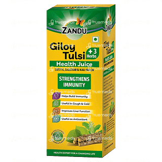 Zandu Giloy Tulsi +3 Herbs Health Juice 1 Litre