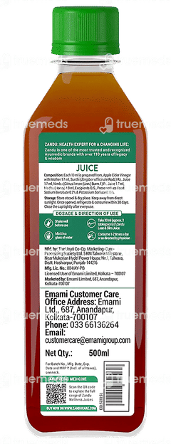 Zandu Lean And Slim Juice 500 ML