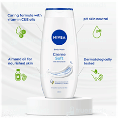 Nivea Care Shower Creme Soft Body Wash 250 Ml