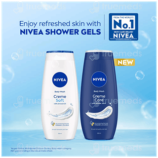 Nivea Care Shower Creme Soft Body Wash 250 Ml