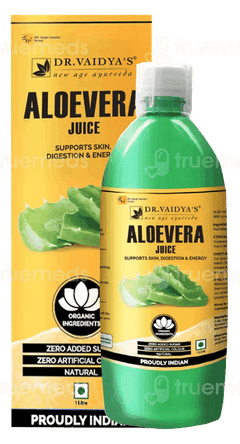 Dr Vaidyas Aloevera Zero Added Sugar Juice 1Litre Dr Vaidyas Aloevera Zero Added Sugar Juice 1Litre