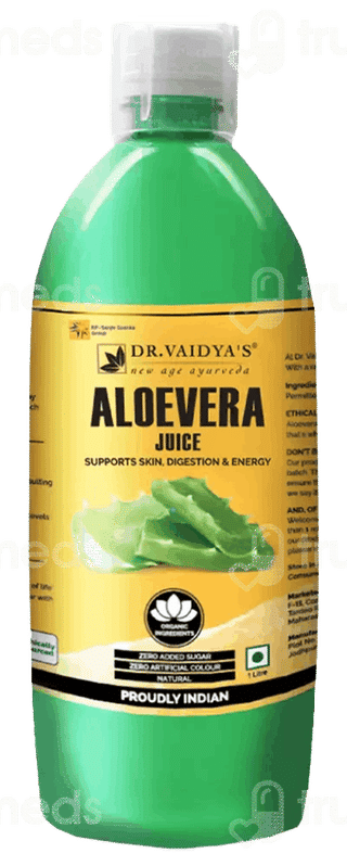 Dr Vaidyas Aloevera Zero Added Sugar Juice 1Litre