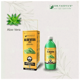Dr Vaidyas Aloevera Zero Added Sugar Juice 1Litre