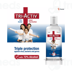 Tri Activ 72% Alcohol Instant Hand Sanitizer 500 Ml
