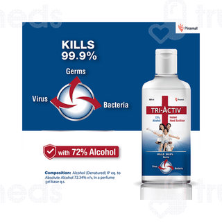 Tri Activ 72% Alcohol Instant Hand Sanitizer 500 Ml