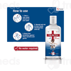 Tri Activ 72% Alcohol Instant Hand Sanitizer 500 Ml