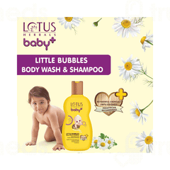 Lotus Herbals Baby+ Little Bubbles Body Wash 200 ML