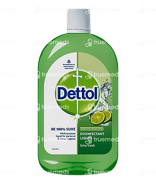 Dettol Multi Purpose Disinfectant Lime Fresh Liquid 500 ML