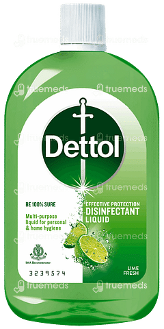 Dettol Multi Purpose Lime Fresh Disinfectant Liquid 1 L