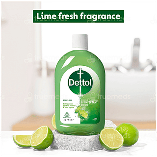 Dettol Multi Purpose Disinfectant Lime Fresh Liquid 1l