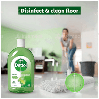 Dettol Multi Purpose Disinfectant Lime Fresh Liquid 1l