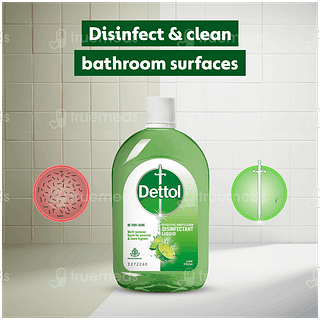Dettol Multi Purpose Disinfectant Lime Fresh Liquid 1l