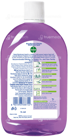 Dettol Lavender Blossom Disinfectant Liquid 1 L