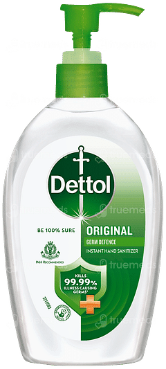 Dettol Original Instant Hand Sanitizer 200ml Dettol Original Instant Hand Sanitizer 200ml