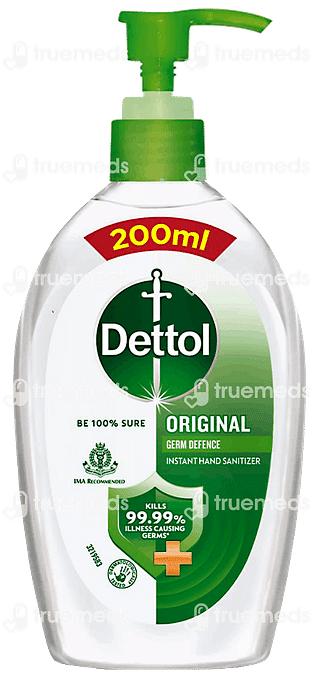 Dettol Original Instant Hand Sanitizer 200ml