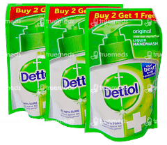 Dettol Original Liquid Handwash Refill 175ml Buy 2 Get 1 Free