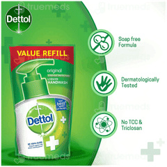 Dettol Original Liquid Handwash Refill 175Ml Buy 2 Get 1 Free