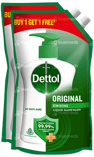 Dettol Original Liquid Handwash Refill 675ml Buy 1 Get 1 Free