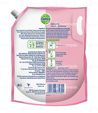 Dettol Skincare Liquid Handwash Refill 1500 ML