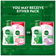 Dettol Skincare Liquid Hand Wash 200ml With Refill 175ml Free