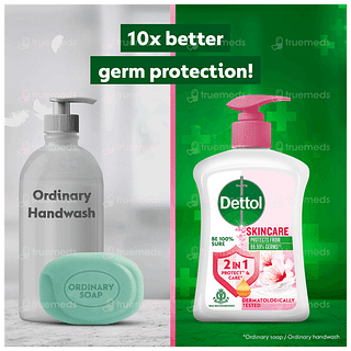 Dettol Skincare Liquid Hand Wash 200ml With Refill 175ml Free