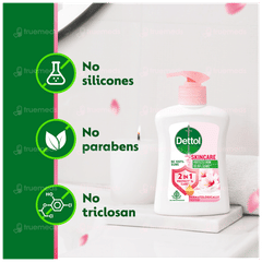 Dettol Skincare Liquid Hand Wash 200ml With Refill 175ml Free