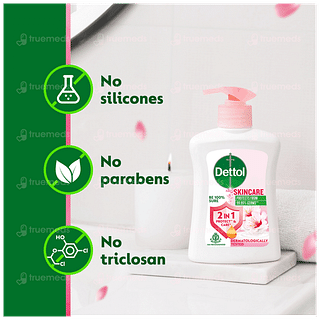 Dettol Skincare Liquid Hand Wash 200ml With Refill 175ml Free