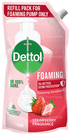 Dettol Strawberry Fragrance Foaming Refill Handwash 700ml