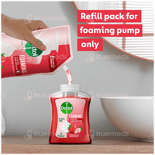 Dettol Strawberry Fragrance Foaming Refill Handwash 700ml