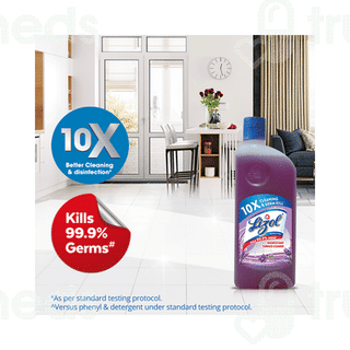 Lizol Lavender Disinfectant Surface Cleaner 975ml