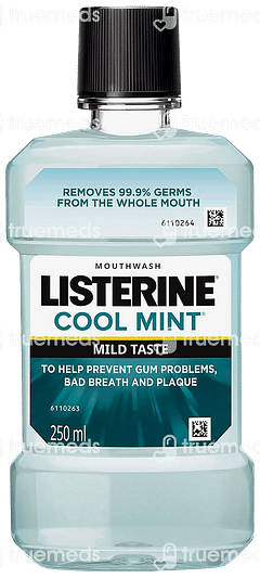 Listerine Cool Mint Mild Taste Mouth Wash 250ml