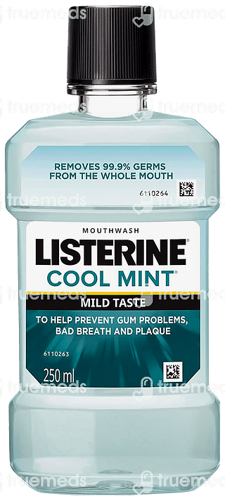 Listerine Cool Mint Mild Taste Mouthwash 250ml
