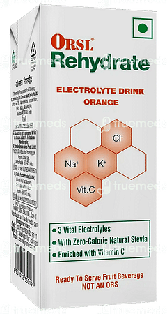 Orsl Rehydrate Drink Orange 200 ML