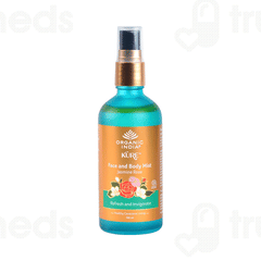 Organic India Kure Face And Body Mist Jasmine Rose 100 Ml