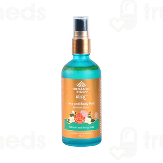 Organic India Kure Face And Body Mist Jasmine Rose 100 Ml