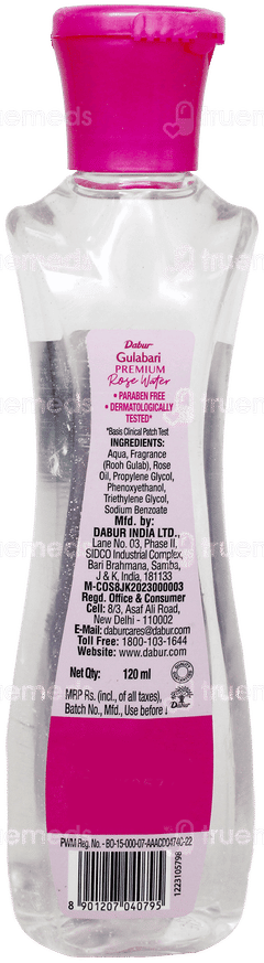 Dabur Gulabari Premium Rose Water 120Ml