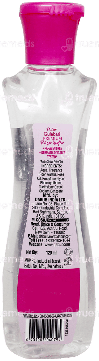 Dabur Gulabari Premium Rose Water 120Ml