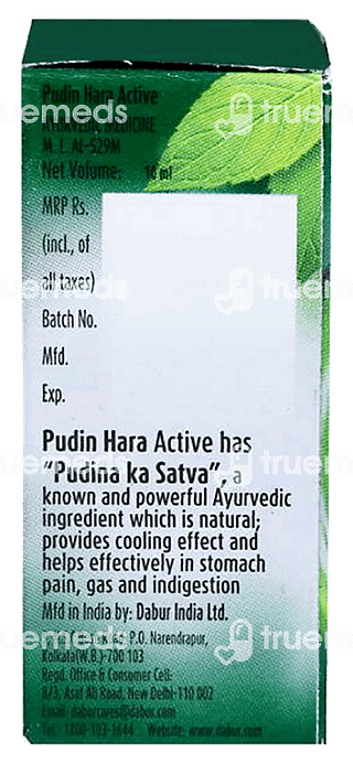 Dabur Pudin Hara Active Liquid 10ml