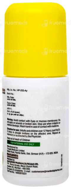 Macgesia Pain Relief Roll On 50ml Macgesia Pain Relief Roll On 50ml