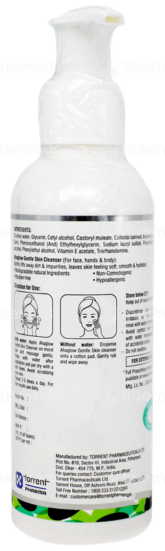 Ahaglow Gentle Skin Cleanser 125ml
