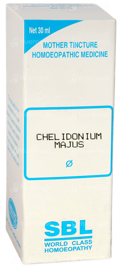 Sbl Chelidonium Majus Mother Tincture Q 30 ML