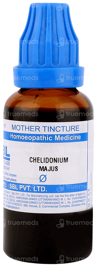 Sbl Chelidonium Majus Mother Tincture Q 30 ML