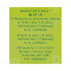 Sbl Jaborandi Dilution 30 Ch 30 ML