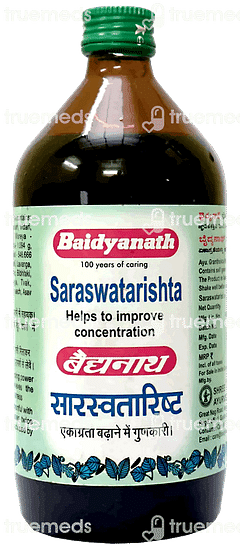 Baidyanath Saraswatarishta Liquid 450 ML