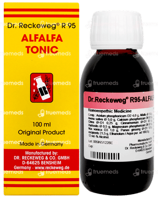Dr Reckeweg R95 Alfalfa Tonic 100ml
