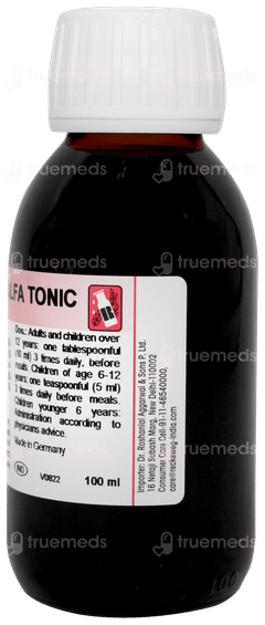 Dr Reckeweg R95 Alfalfa Tonic 100ml