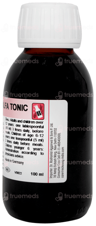 Dr Reckeweg R95 Alfalfa Tonic 100ml