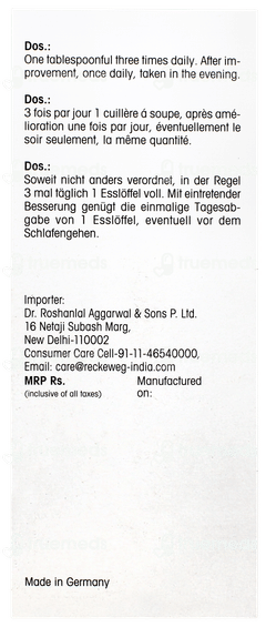 Dr Reckeweg Vita C 15 Nerve Tonic 250ml