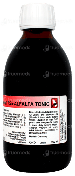 Dr Reckeweg R95 Alfalfa Tonic 250ml